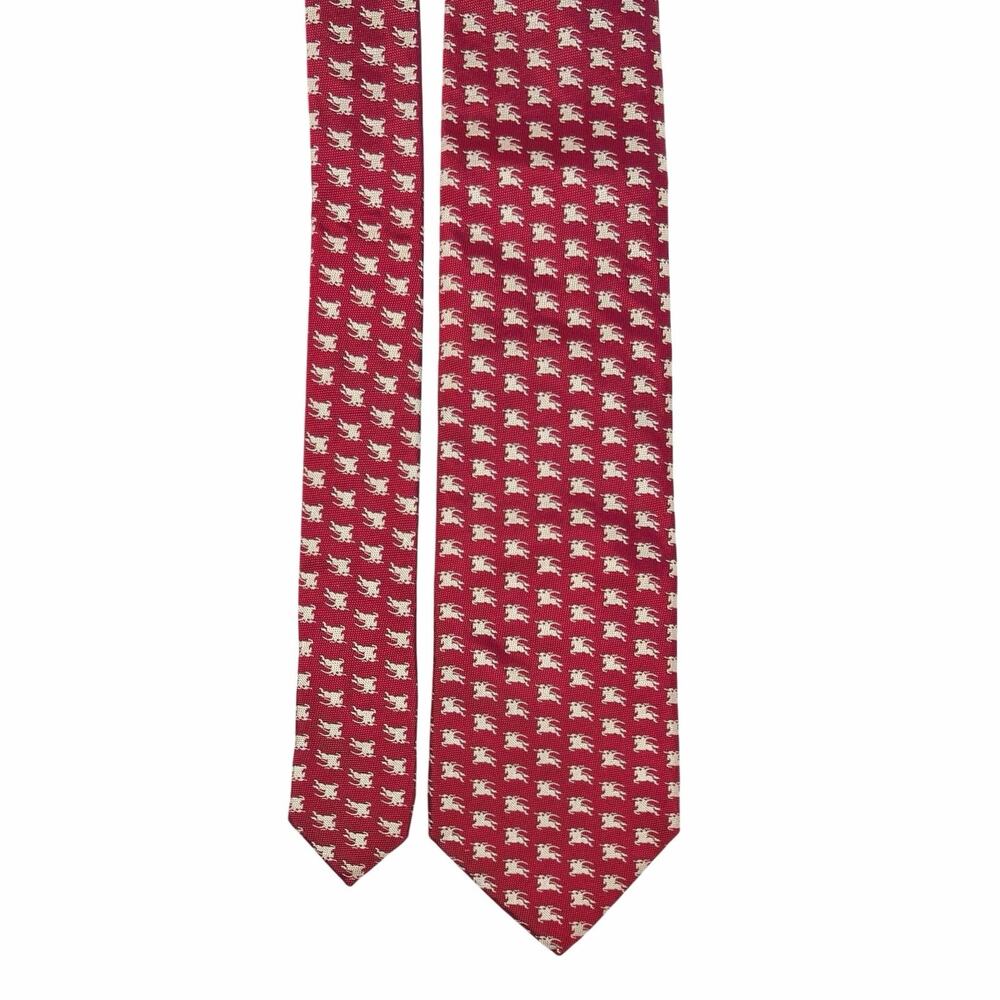 Burberry Horseman Pattern Tie